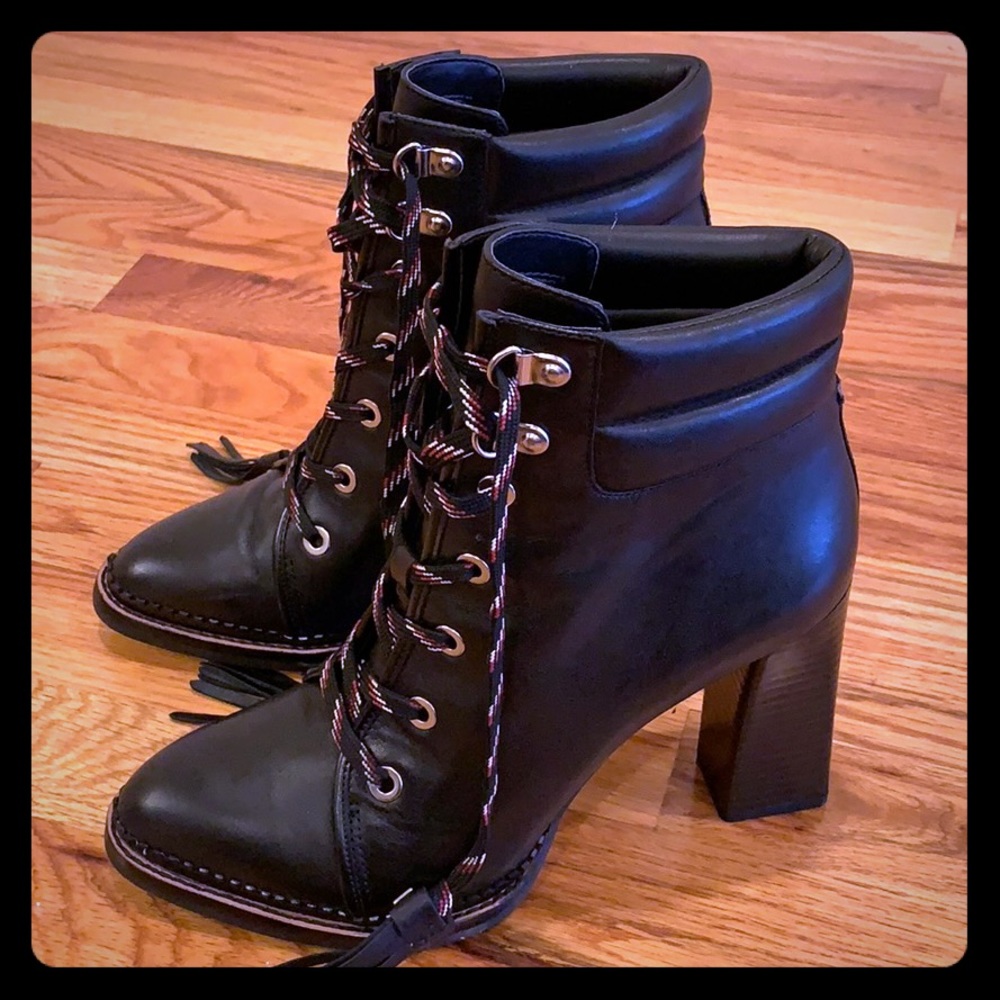 Lace up boots
